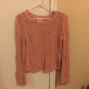 Pink Knit Sweater (Pacsun)